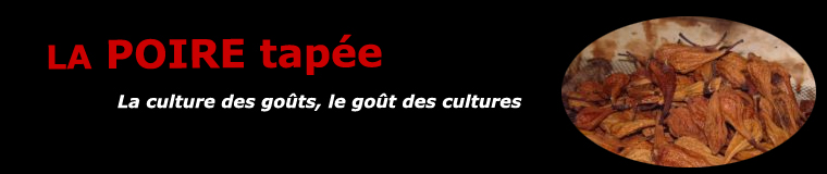 La poire tapée